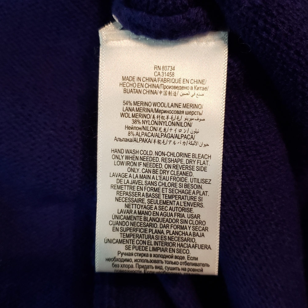💙 BCBGMaxAzria Dahnya Blue Sweater Dress - Picture 9 of 15